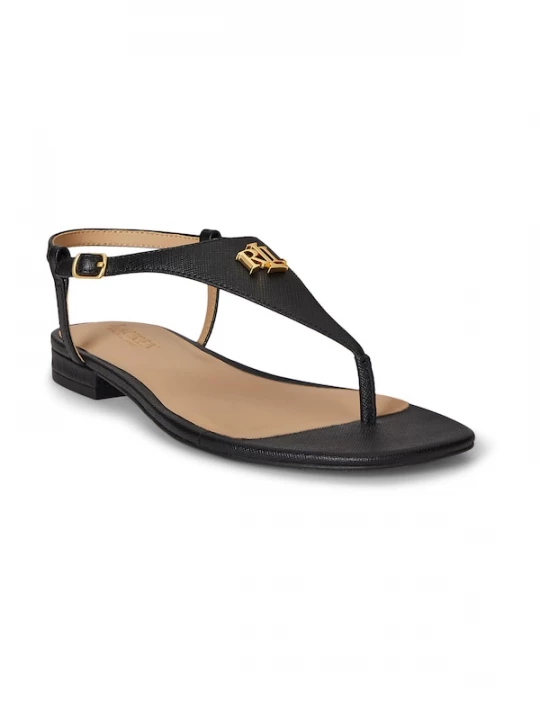 Foto van product Lauren Ralph Lauren Teenslipper 'EVERLEY' zwart