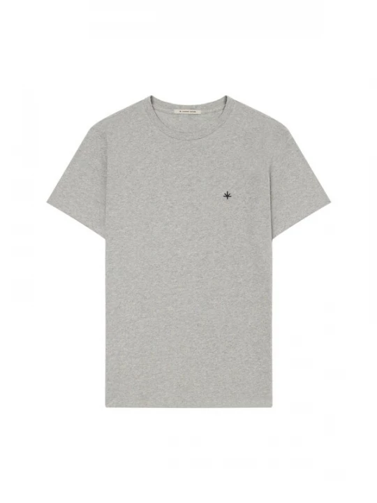 Foto van product Laurent Vergne Shirt 'Thierry T-Shirt - Grey Melange' grijs