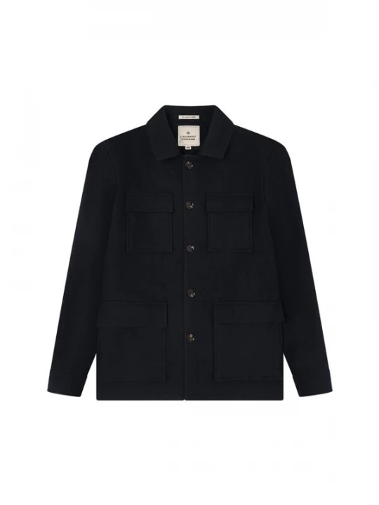 Foto van product Laurent Vergne Tussenjas 'Blois - Jacket 4-pocket' blauw
