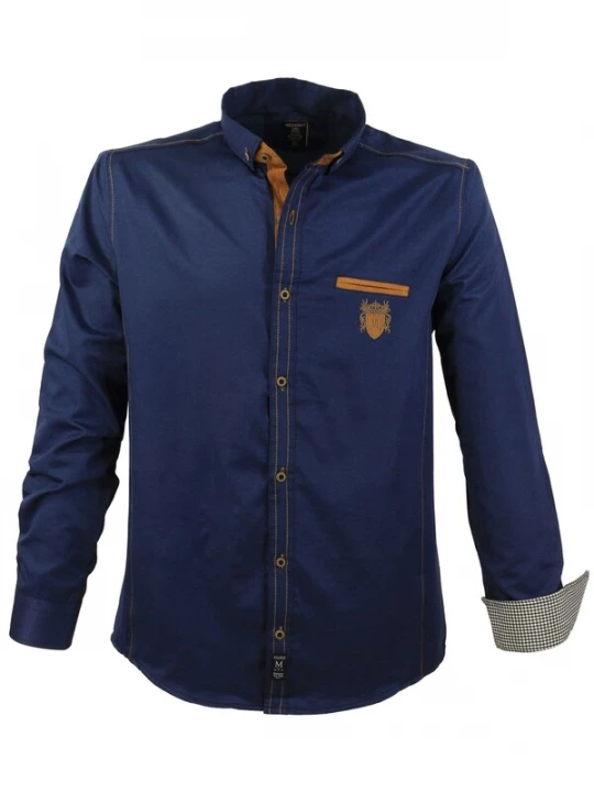 Foto van product Lavecchia Overhemd '1980 Übergrößen' navy