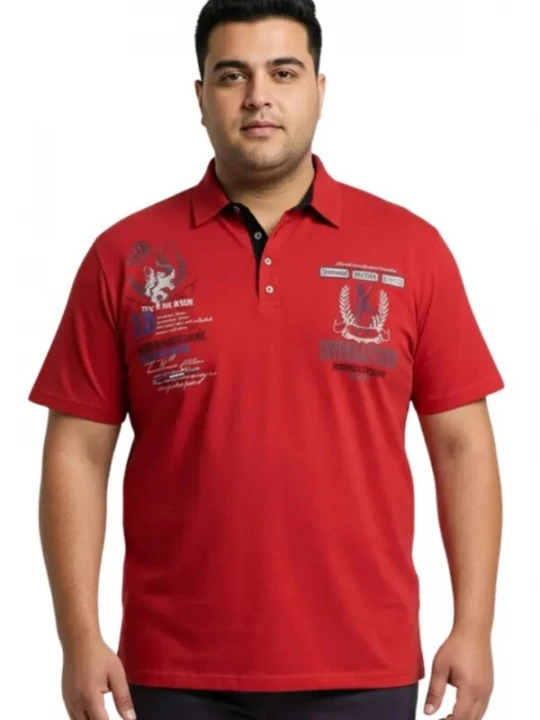 Foto van product Lavecchia Shirt 'LV-2038 Übergrößen' rood