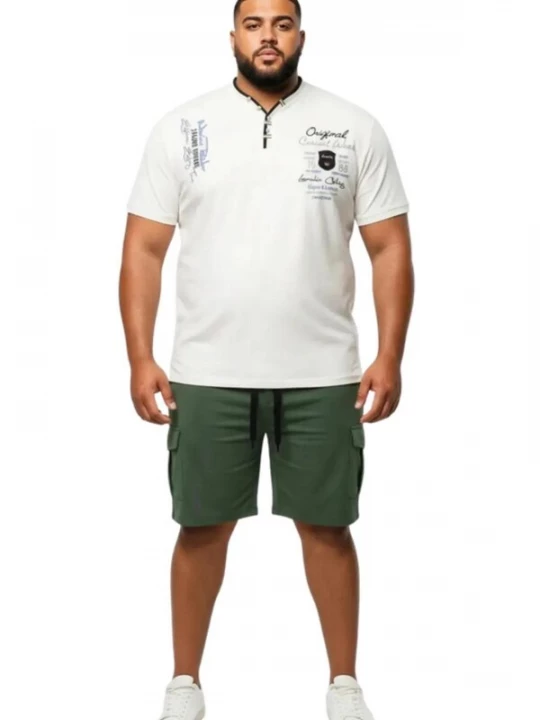 Foto van product Lavecchia Shirt 'LV-2042 Übergrößen' crème