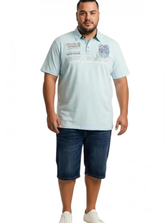 Foto van product Lavecchia Shirt 'LV-4688 Übergrößen' mintgroen