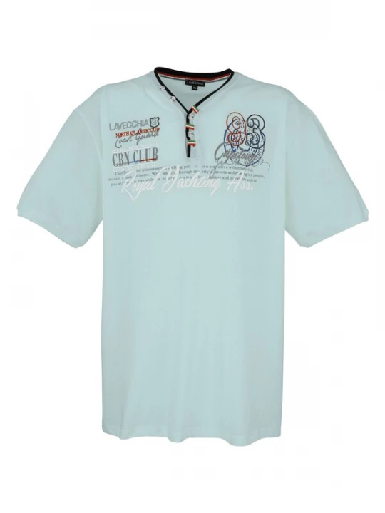 Foto van product Lavecchia Shirt 'LV-608 Übergrößen' mintgroen