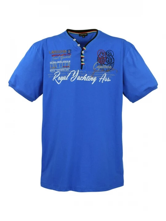 Foto van product Lavecchia Shirt 'LV-608 Übergrößen' royal blue / koningsblauw
