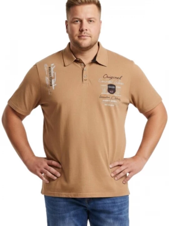 Foto van product Lavecchia Shirt 'LV-610 Übergrößen' camel