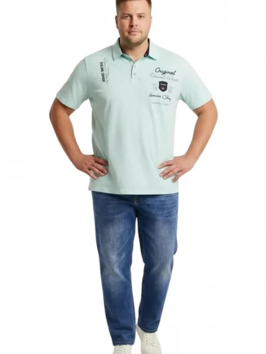 Foto van product Lavecchia Shirt 'LV-610 Übergrößen' mintgroen