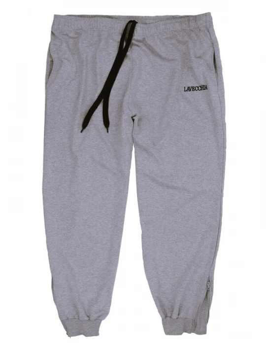 Foto van product Lavecchia Sportbroek 'LV-2018' grijs gemêleerd / zwart
