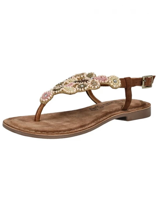 Foto van product LAZAMANI Teenslipper bruin