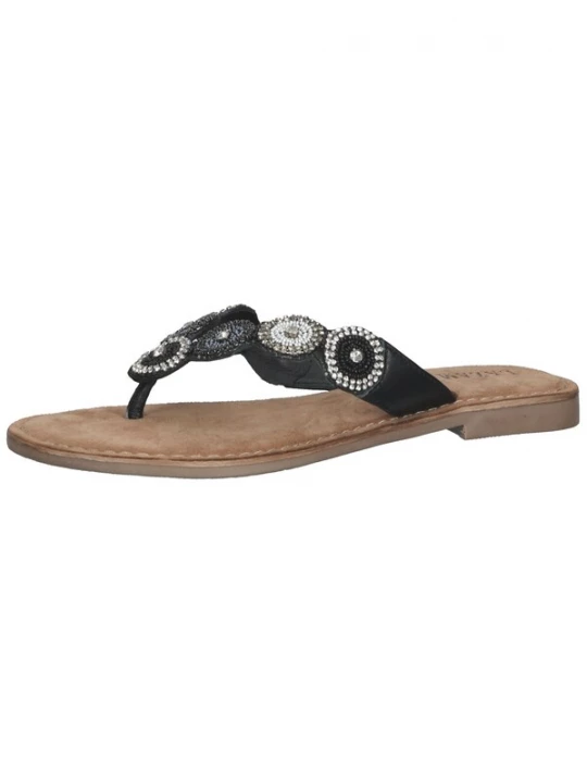 Foto van product LAZAMANI Teenslipper zwart