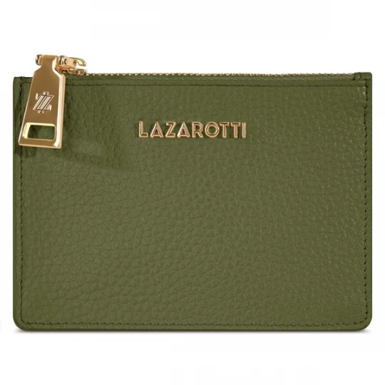 Foto van product Lazarotti Etui 'Bologna' goud / olijfgroen