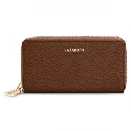 Foto van product Lazarotti Portemonnee 'Bologna' bruin / goud