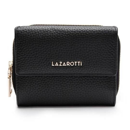 Foto van product Lazarotti Portemonnee 'Bologna' goud / zwart