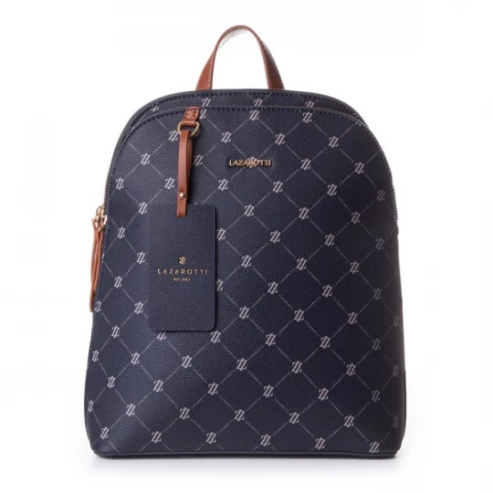 Foto van product Lazarotti Rugzak 'Palermo' blauw / bruin / grijs