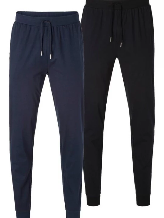 Foto van product LE JOGGER Pyjama lang navy / zwart