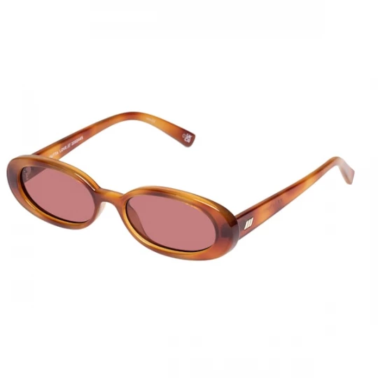 Foto van product LE SPECS Zonnebril 'OUTTA LOVE' bruin / karamel / rosa