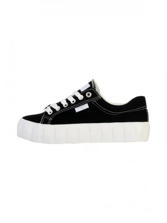 Foto van product Le Temps Des Cerises Sportieve veterschoen zwart