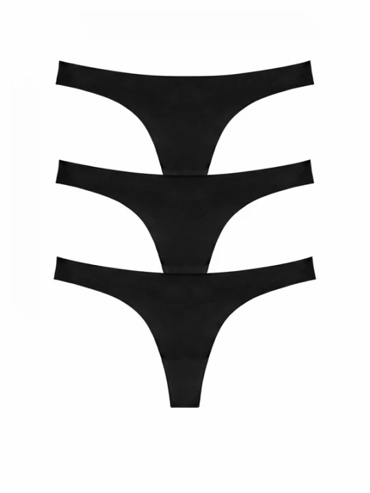 Foto van product LEAFLETIC Broekje 'Leafletic Women’s Low Rise Brazilian' zwart