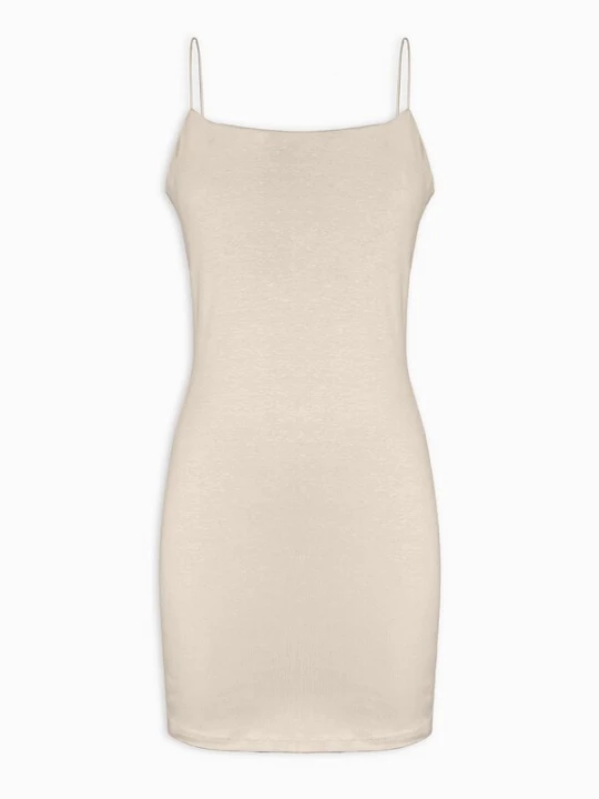Foto van product LEAFLETIC Jurk 'Leafletic Women’s Bodycon Dress' donkerbeige