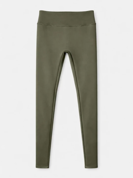 Foto van product LEAFLETIC Leggings 'Leafletic Woman` Long Leggings with Back Gathering' groen