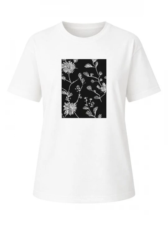 Foto van product LEAFLETIC Oversized shirt 'Leafletic Women’s Crew Neck Oversized T-Shirt' wit