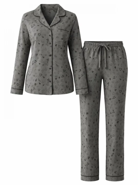 Foto van product LEAFLETIC Pyjama groen