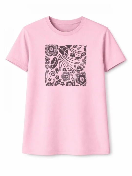 Foto van product LEAFLETIC Shirt 'Leafletic Women’s Short Sleeve T-Shirt' lichtroze