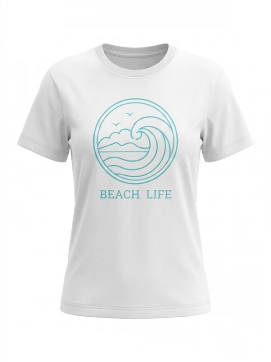 Foto van product LEAFLETIC Shirt 'Leafletic Women’ T-Shirt' wit