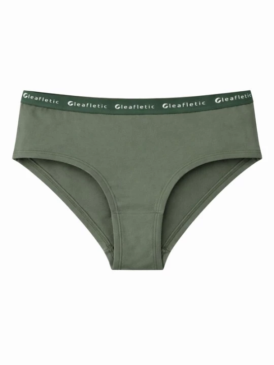 Foto van product LEAFLETIC Slip 'Leafletic Mid Rise Brief' groen