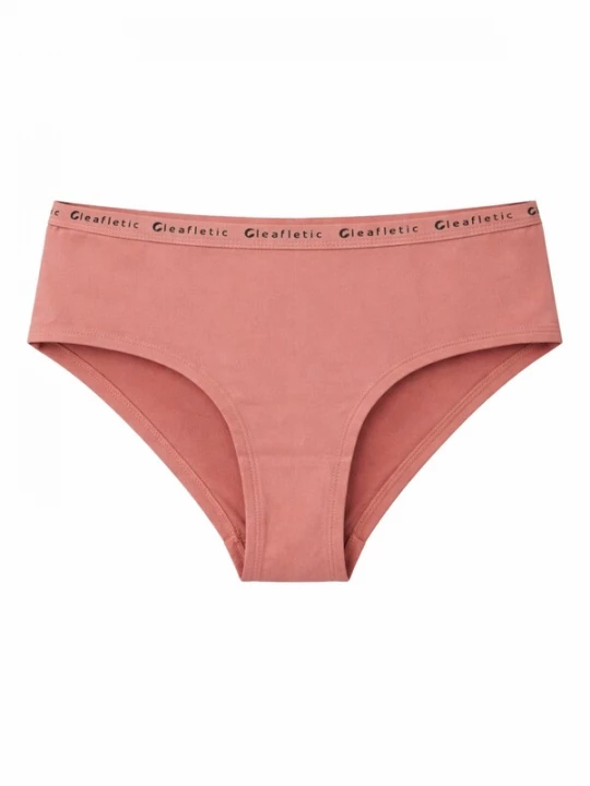 Foto van product LEAFLETIC Slip 'Leafletic Mid Rise Brief' oudroze