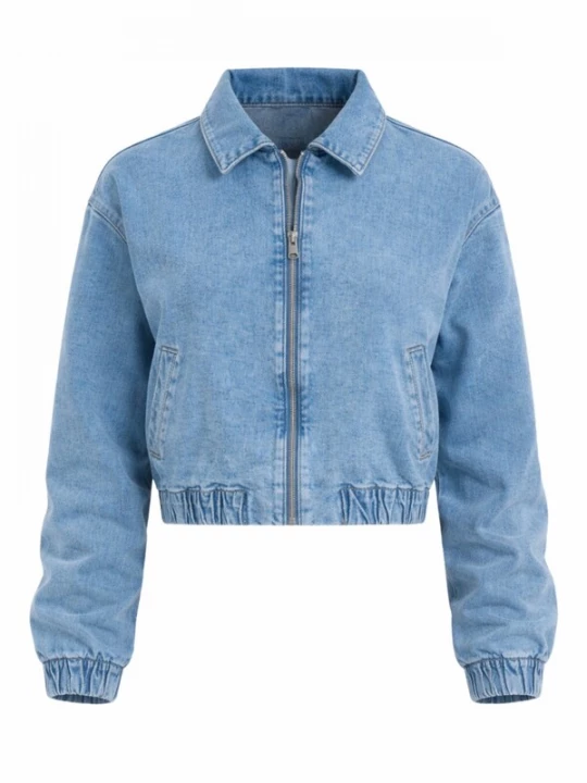 Foto van product LEAFLETIC Winterjas 'Leafletic Women’s Long Sleeve Jacket' lichtblauw