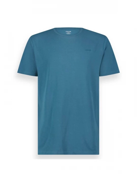 Foto van product LEBASQ Shirt 'The Baker Crew Neck' duifblauw