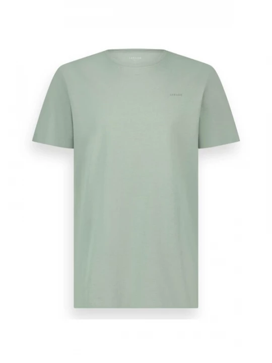 Foto van product LEBASQ Shirt 'The Baker Crew Neck' grijs gemêleerd