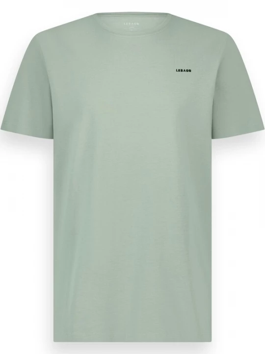 Foto van product LEBASQ Shirt 'The Baker Crew Neck' rookgrijs