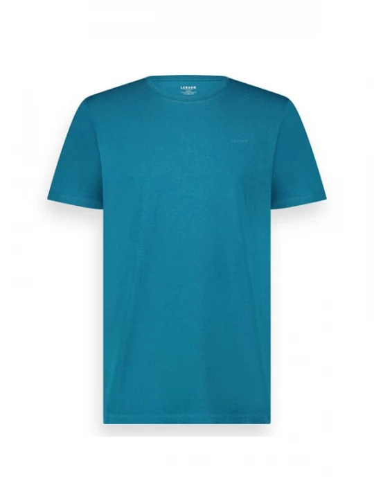 Foto van product LEBASQ Shirt 'The Baker Crew Neck' smoky blue