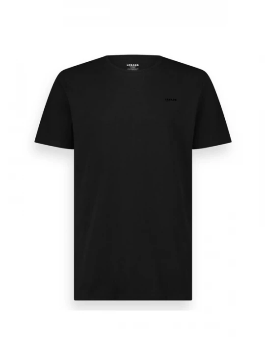 Foto van product LEBASQ Shirt 'The Baker Crew Neck' zwart