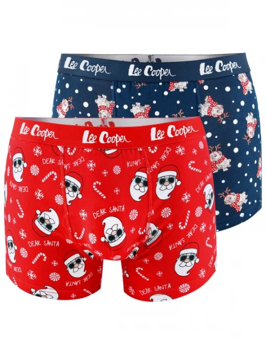 Foto van product Lee Cooper Boxershorts 'Weihnachts' gemengde kleuren