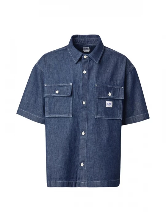 Foto van product Lee Overhemd donkerblauw