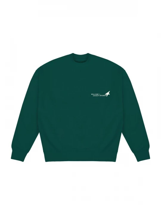 Foto van product Legacy Studios Sweatshirt donkergroen / wit