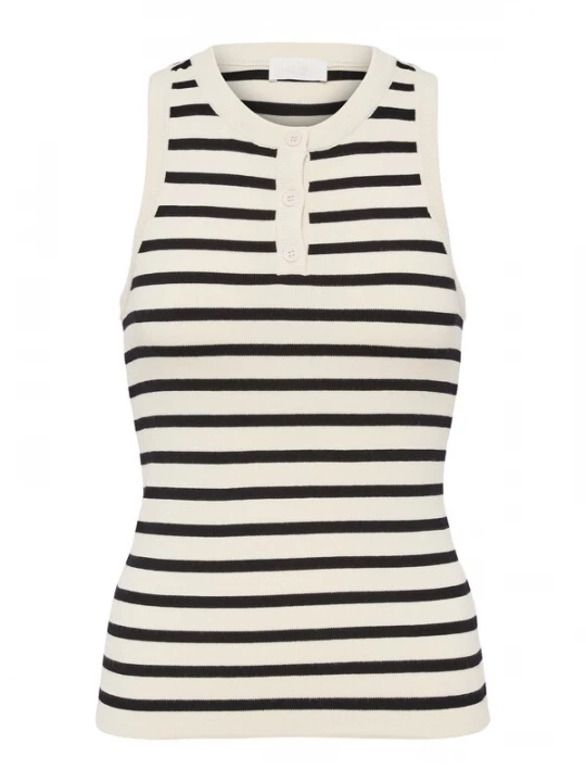 Foto van product LeGer by Lena Gercke Gebreide top 'Aileen' lichtbeige / zwart