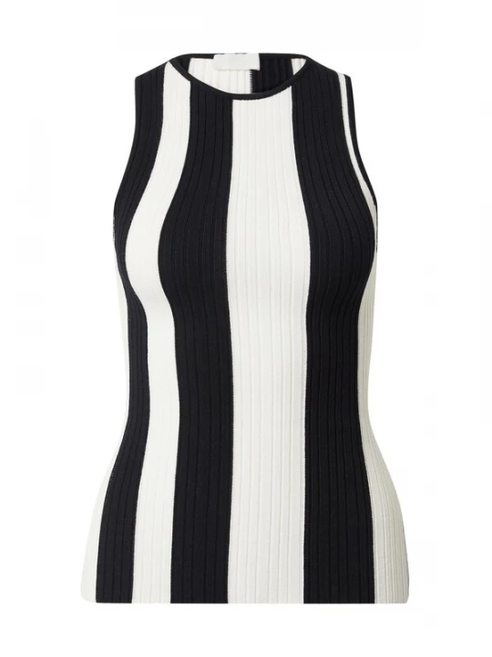 Foto van product LeGer by Lena Gercke Gebreide top 'Fatma' zwart / wit
