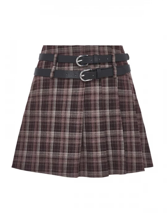 Foto van product LeGer by Lena Gercke Rok 'Celia' bruin / chocoladebruin / donkerbruin / offwhite