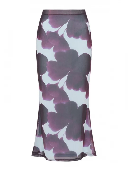 Foto van product LeGer by Lena Gercke Rok 'Floria' pastelblauw / bessen / zwart