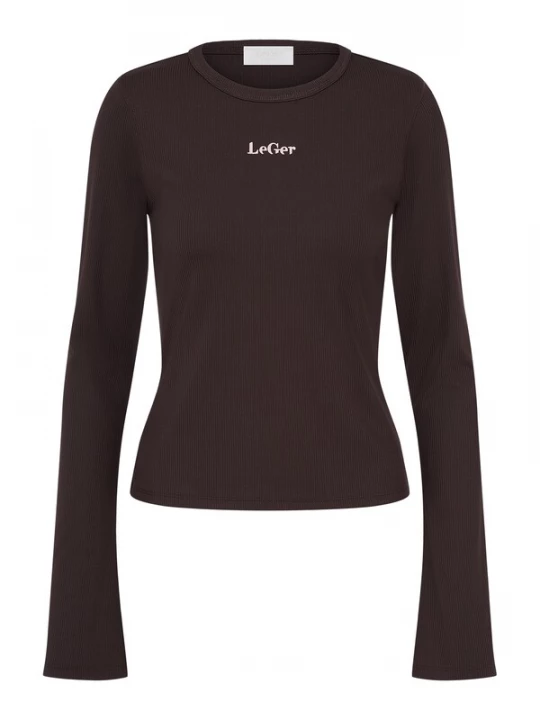 Foto van product LeGer by Lena Gercke Shirt 'Simone' donkerbruin