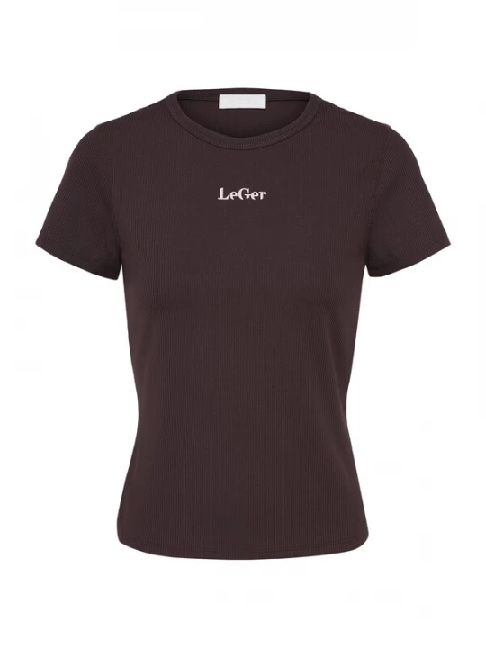 Foto van product LeGer by Lena Gercke Shirt 'Simone' donkerbruin / wit