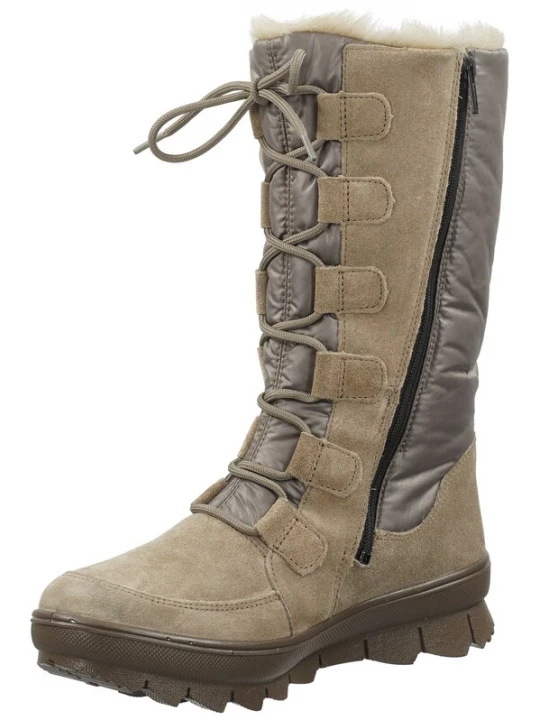 Foto van product Legero Veterlaarzen beige / donkerbeige