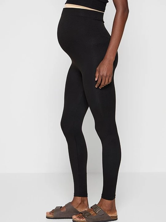 Foto van product Legging Mamalicious donkerbruin