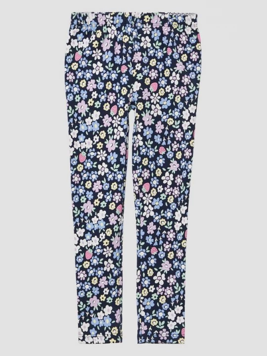Foto van product Legging met all-over print in stretch katoen s.Oliver blauw