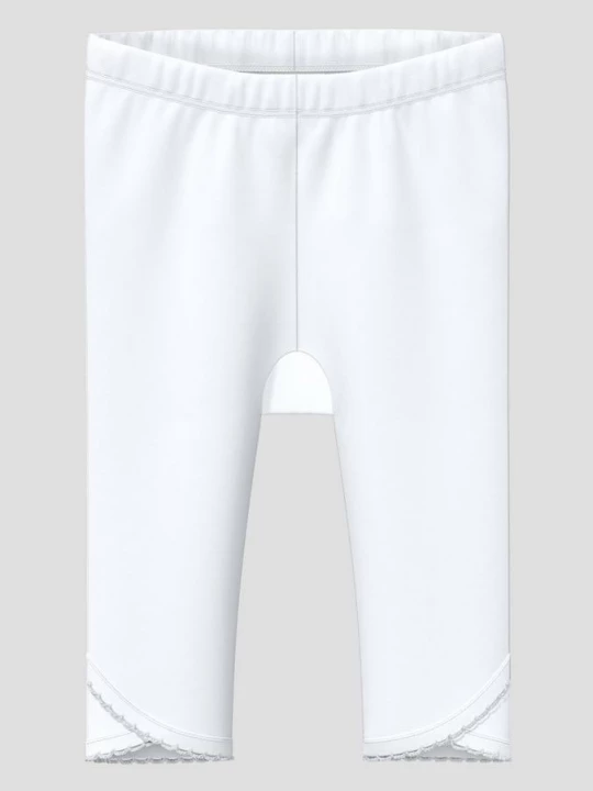 Foto van product Legging met decoratieve rand aan de zoom s.Oliver wit