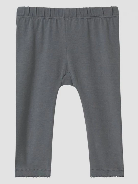 Foto van product Legging van katoenen jersey met versiering bij de zoom s.Oliver grijs